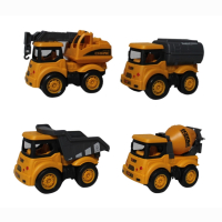 Baufahrzeug 4- fach sortiert ca 10 cm