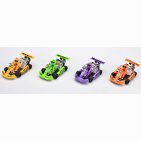 Go-Kart 4-farbig sortiert ca 9cm