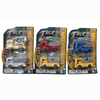 Truck mehrfach sortiert auf Karte ca 9 cm