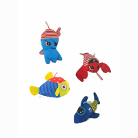 Piratentier 4 Fach sortiert ca 18cm