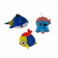 Piratentier 3-fach sortiert ca 17-25cm