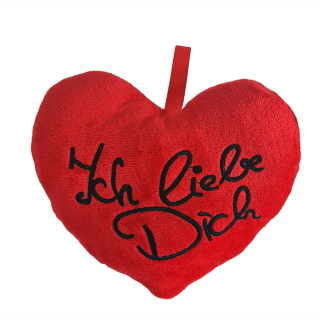 Herz "Ich Iiebe Dich" ca 10 x 13 cm