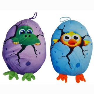 Ei mit F&uuml;&szlig;en 2-fach sortiert ca 19cm