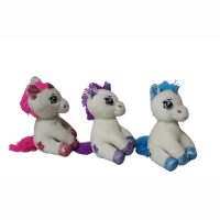 Unicorn 3-coloured assorted approx. 17cm