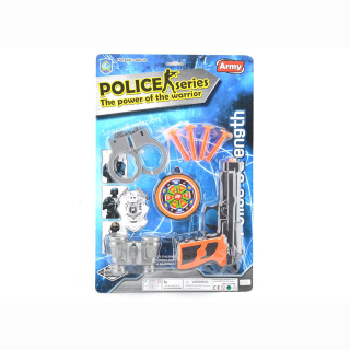 Polizeiset auf Karte ca 43x28,5cm 1