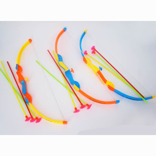 Pfeil- und Bogenset 3 Farbig sortiert ca 38x11 cm