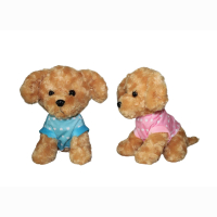 Hund 2 Farben sortiert ca 23cm