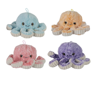 Oktopus Krake 4 Farben sortiert  ca 28cm