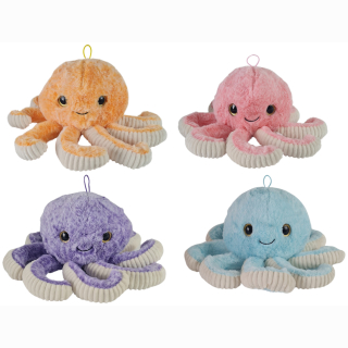 Oktopus Krake 4 Farben sortiert  ca 31cm