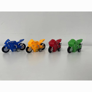 Motorrad 4 Farben sortiert ca 9cm