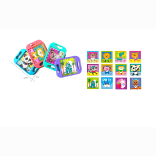 Labyrinth 4 Farben sortiert ca 10x7cm