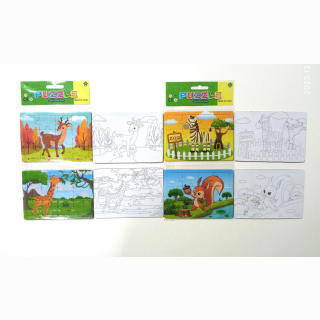 Puzzle 2 Fach sortiert ca 12x8,5cm