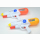Water gun with pump function, 3 assorted, in bag, 33 cm