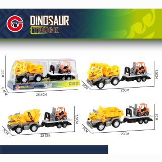 Dinotruck 3 Fach sortiert ca 25cm