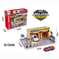 Autowerkstatt im Box verpackt, ca 24x21x4,5cm