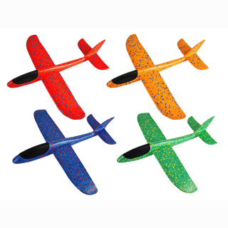 Styroporflieger 4-farbig sortiert 48 cm