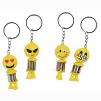 Smilegesicht Spirale mehrfach sortiert ca 7cm an...