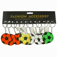 Fu&szlig;ball an Schl&uuml;sselkette