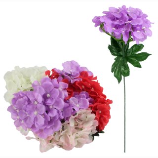 Hortensie 4 Farben sortiert ca 31cm