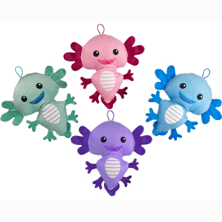 Axolotl 4 Farben sortiert ca 23cm