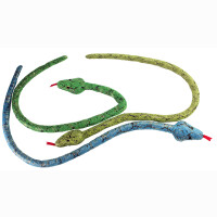 Schlange 3 Farben sortiert ca 115cm