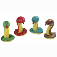 Schlange 4-farbig sortiert ca 22cm