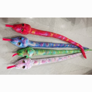 Schlange 4-farbig sortiert ca 140cm