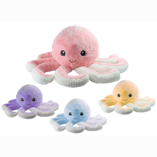 Oktopus Krake 4 Farben sortiert ca 80cm