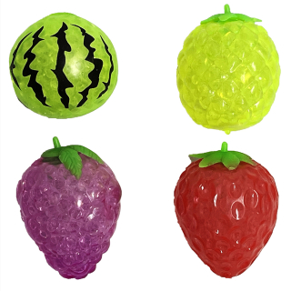 Fruit anti-stress approx. 5.5 cm (TPR + goo balls)