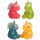 Unicorn squeeze toy anti-stress approx. 10cm (TPR + pectin)