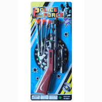 Gewehr auf Karte ca 38x17cm