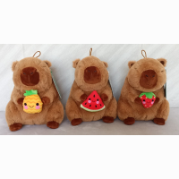 capybara with fruits  about 20 cm