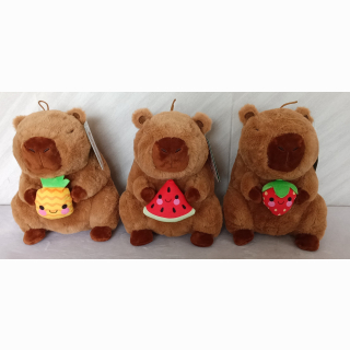 capybara with fruits  approx. 25cm