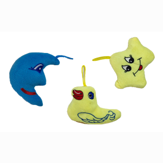 Sonne, Mond, Ente sortiert - ca 12-13cm