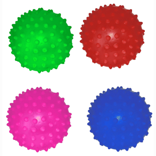 Stachelball Noppenball 4-farbig sortiert ca 15cm