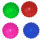 Stachelball Noppenball 4-farbig sortiert ca 15cm