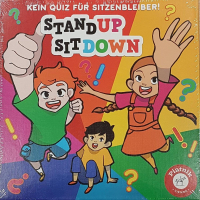 Piatnik Spiel Stand Up Sit Down - ca 25x25x6cm