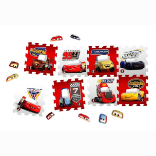 Disney - Cars 3 - Puzzle-Matte, 8 Teile, 120 x 60 cm