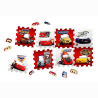 Disney - Cars 3 - Puzzle-Matte, 8 Teile, 120 x 60 cm
