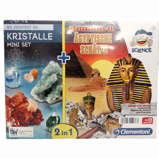 Clementoni Science - Experimentierkasten 2 in 1,