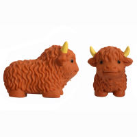 Hochlandrind Squishy ca 10x7x8,5cm
