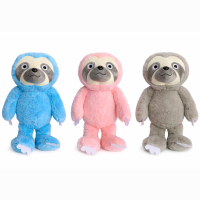 Faultier 3-farbig sortiert ca 30 cm