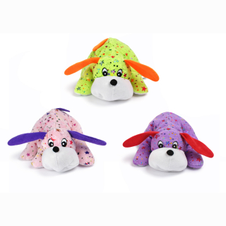 Hund farbig sortiert ca 23 cm