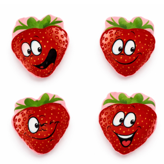 Erdbeere 4-fach sortiert ca 14cm