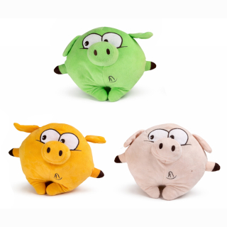 Schwein 3-farbig sortiert ca 22cm