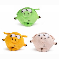 Schwein 3-farbig sortiert ca 22cm