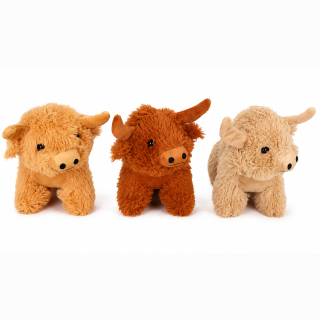 Highland Cow Hochlandrind 3-farbig ca 23 cm