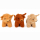 Highland Cow Hochlandrind 3-farbig ca 23 cm
