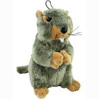 Pl&uuml;sch Biber sitzend ca 25 cm