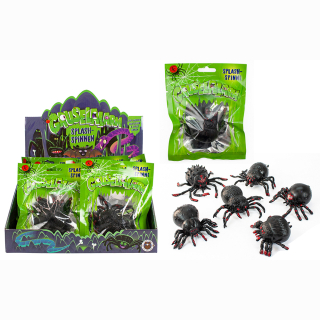 GRUSELALARM Sticky Splash-Spider 6 assorted
